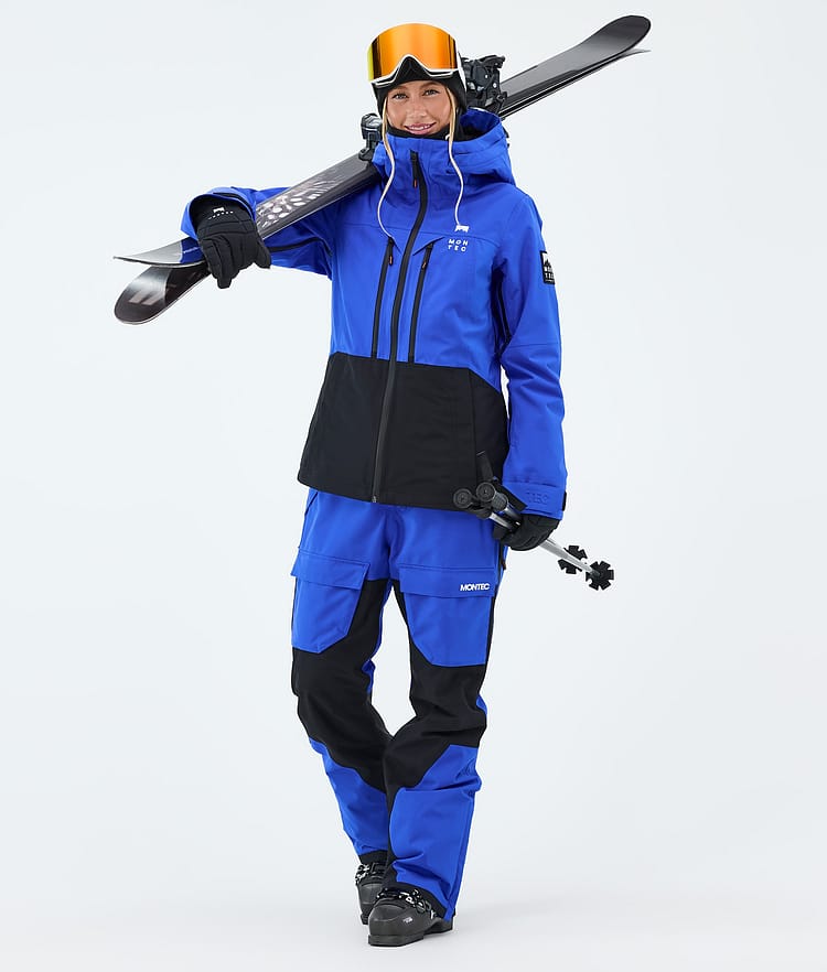 Montec Moss W Skijakke Dame Cobalt Blue/Black, Bilde 2 av 9