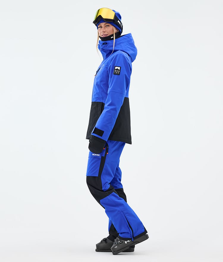 Montec Moss W Skijakke Dame Cobalt Blue/Black, Bilde 4 av 10