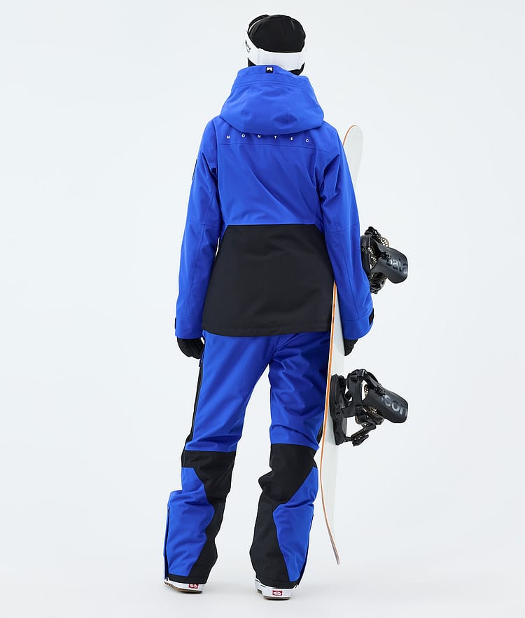 Montec Moss W Snowboardjakke Dame Cobalt Blue/Black, Bilde 3 av 9