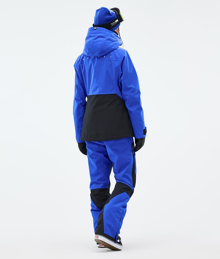 Montec Moss W Snowboardjakke Dame Cobalt Blue/Black, Bilde 5 av 10