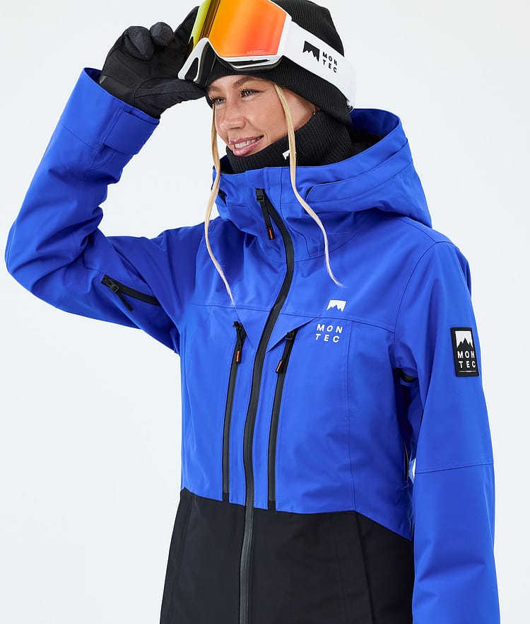 Montec Moss W Skijakke Dame Cobalt Blue/Black, Bilde 4 av 9