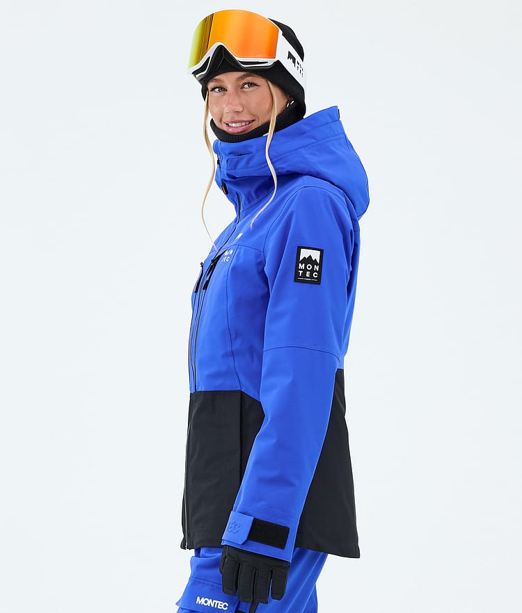 Montec Moss W Snowboardjakke Dame Cobalt Blue/Black, Bilde 5 av 9