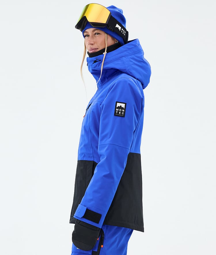 Montec Moss W Snowboardjakke Dame Cobalt Blue/Black, Bilde 6 av 10