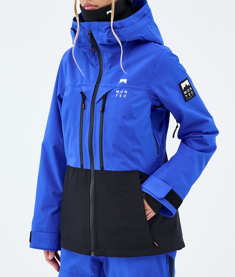 Montec Moss W Snowboardjakke Dame Cobalt Blue/Black, Bilde 7 av 9