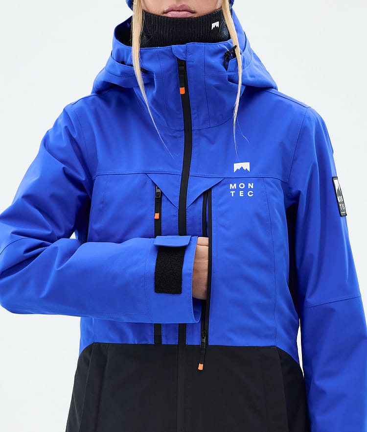 Montec Moss W Snowboardjakke Dame Cobalt Blue/Black, Bilde 9 av 10