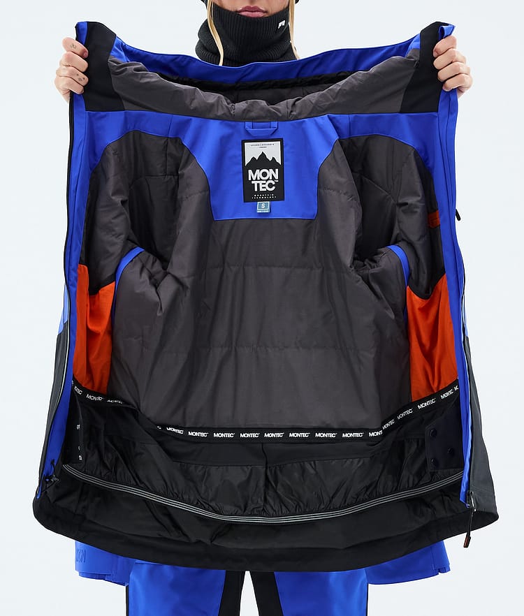 Montec Moss W Skijakke Dame Cobalt Blue/Black, Bilde 9 av 9