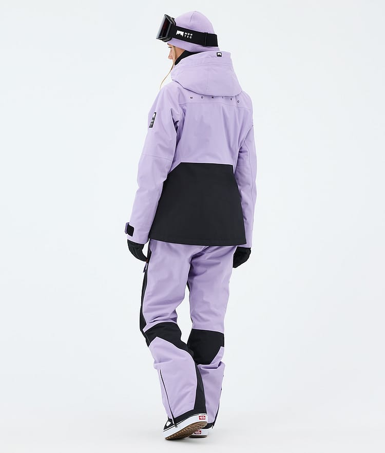 Montec Moss W Snowboardjakke Dame Faded Violet/Black, Bilde 3 av 9