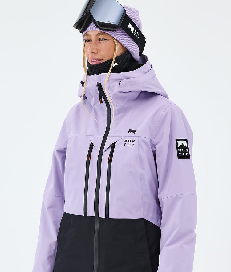 Montec Moss W Skijakke Dame Faded Violet/Black, Bilde 4 av 9
