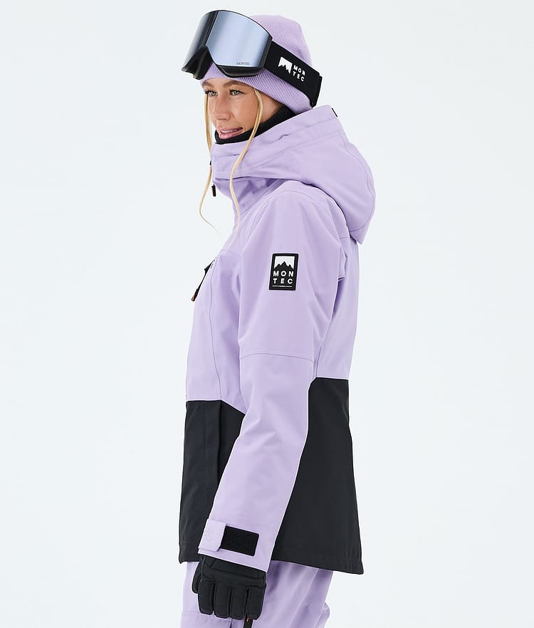 Montec Moss W Snowboardjakke Dame Faded Violet/Black, Bilde 5 av 9