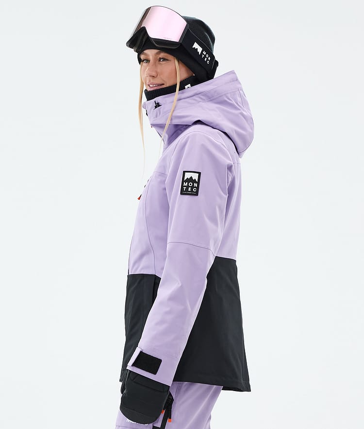Montec Moss W Snowboardjakke Dame Faded Violet/Black, Bilde 6 av 10