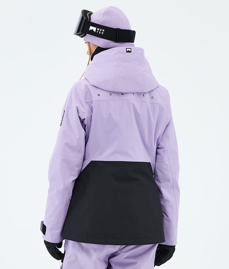 Montec Moss W Snowboardjakke Dame Faded Violet/Black, Bilde 6 av 9