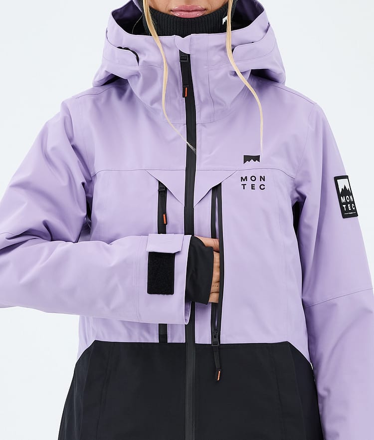 Montec Moss W Snowboardjakke Dame Faded Violet/Black, Bilde 8 av 9