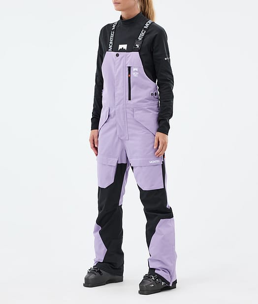 Montec Fawk W Skibukse Dame Faded Violet/Black