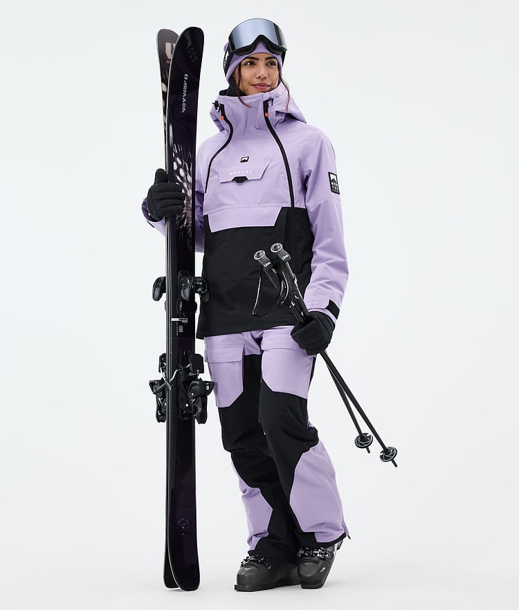 Montec Fawk W Skibukse Dame Faded Violet/Black, Bilde 2 av 7
