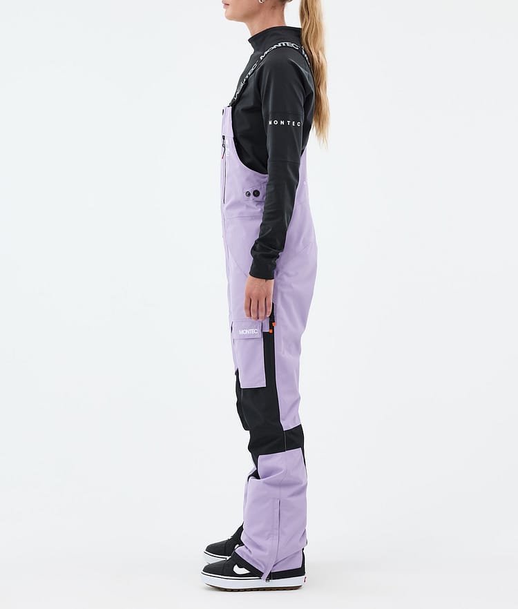 Montec Fawk W Snowboardbukse Dame Faded Violet/Black Renewed, Bilde 3 av 7