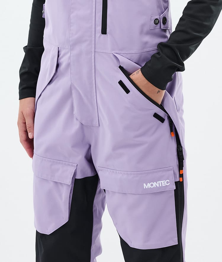 Montec Fawk W Snowboardbukse Dame Faded Violet/Black Renewed, Bilde 5 av 7