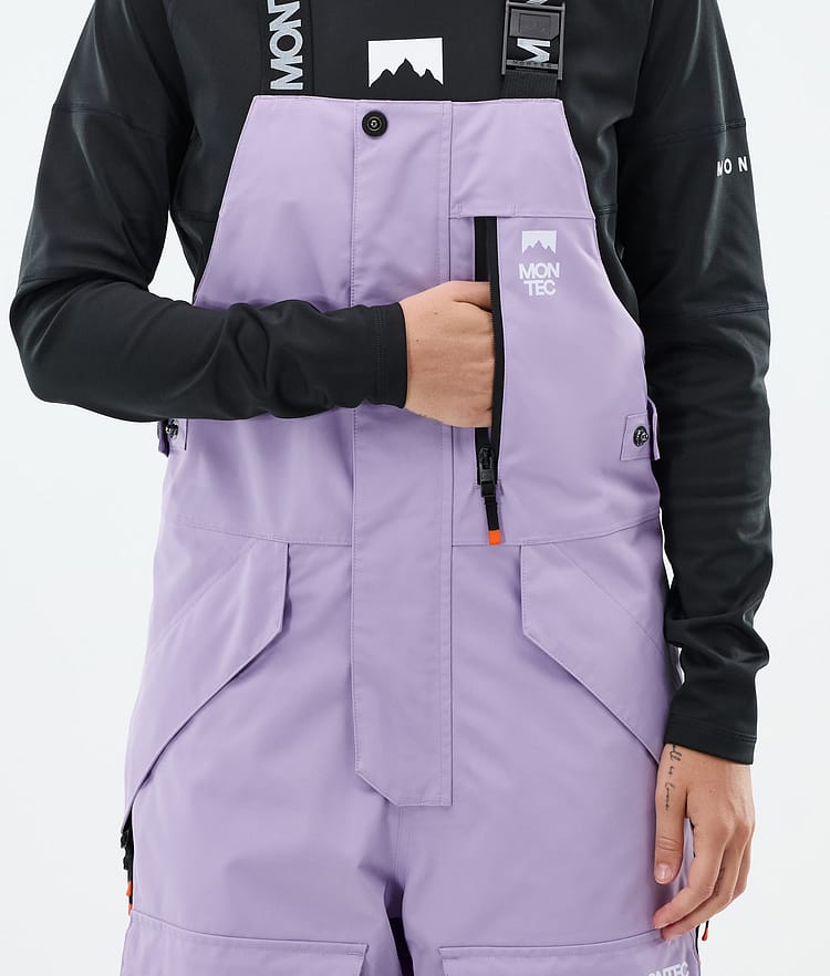 Montec Fawk W Snowboardbukse Dame Faded Violet/Black Renewed, Bilde 6 av 7