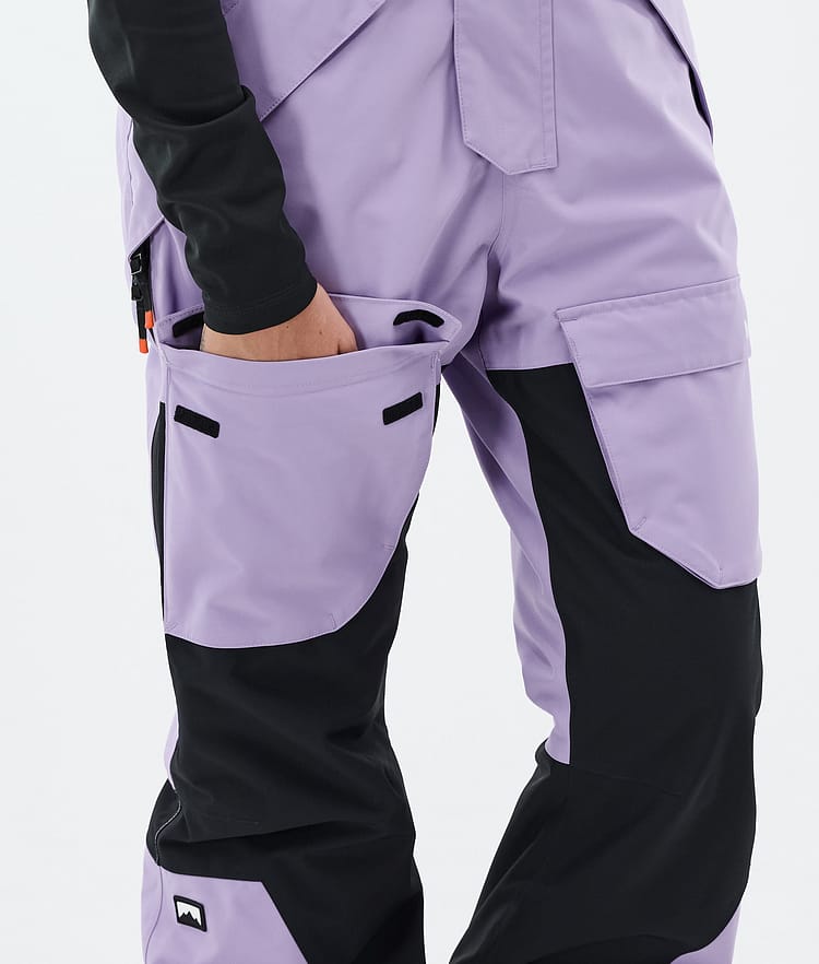 Montec Fawk W Snowboardbukse Dame Faded Violet/Black Renewed, Bilde 7 av 7