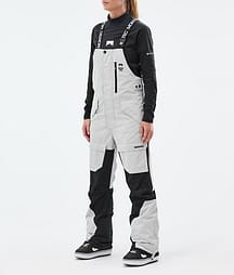 Montec Fawk W Snowboardbukse Dame Light Grey/Black