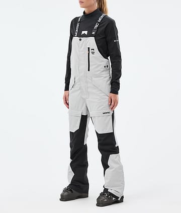 Montec Fawk W Skibukse Dame Light Grey/Black