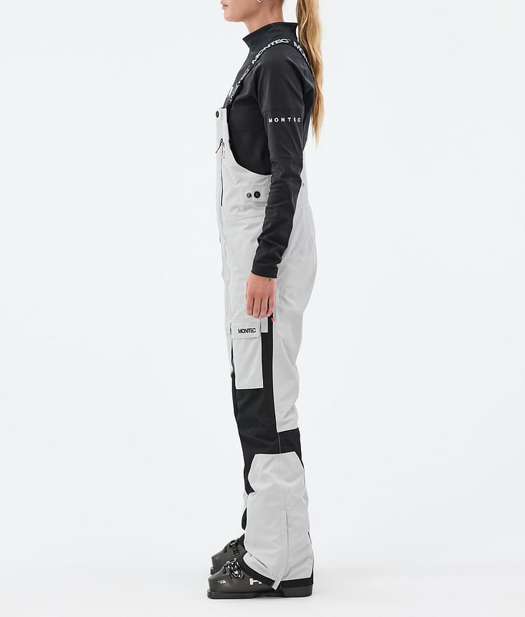 Montec Fawk W Skibukse Dame Light Grey/Black, Bilde 3 av 7