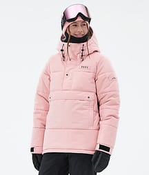 Dope Puffer W 25 Skijakke Dame Soft Pink
