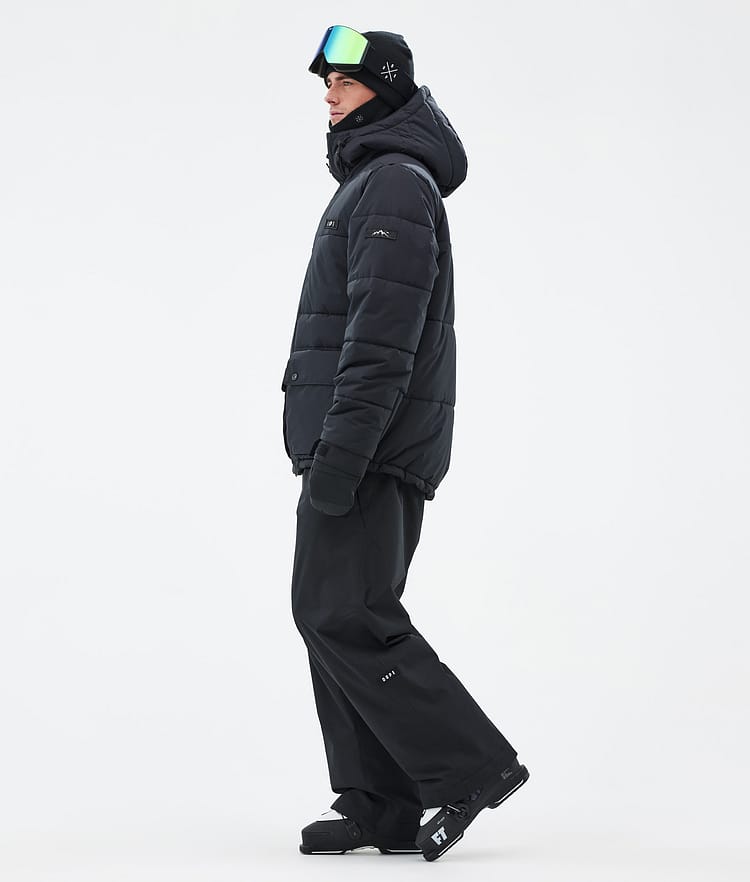 Dope Puffer Full Zip 24 Skijakke Herre Black, Bilde 3 av 9