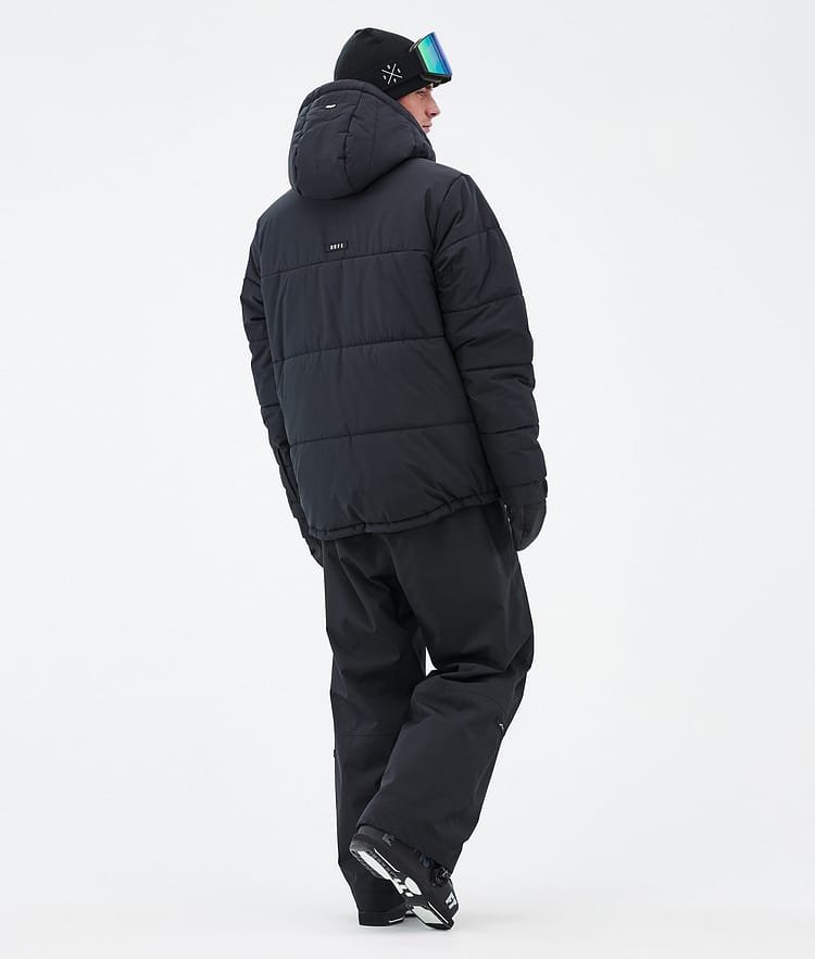 Dope Puffer Full Zip 24 Skijakke Herre Black, Bilde 4 av 9