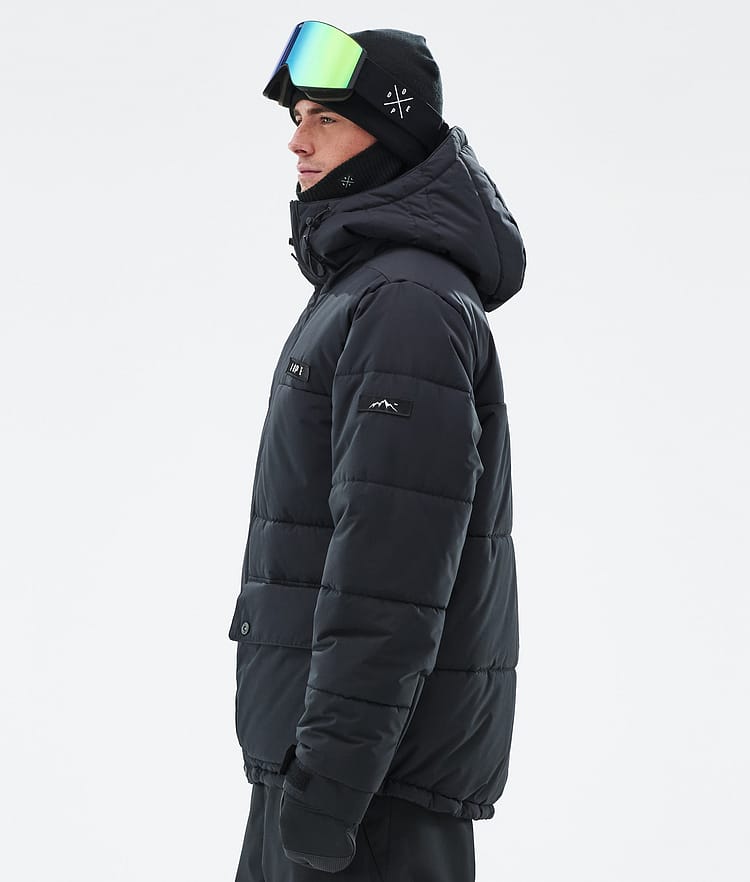 Dope Puffer Full Zip 24 Skijakke Herre Black, Bilde 5 av 9