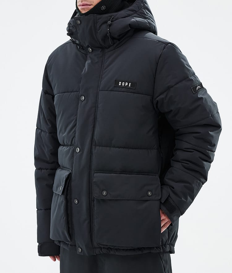 Dope Puffer Full Zip 24 Skijakke Herre Black, Bilde 7 av 9