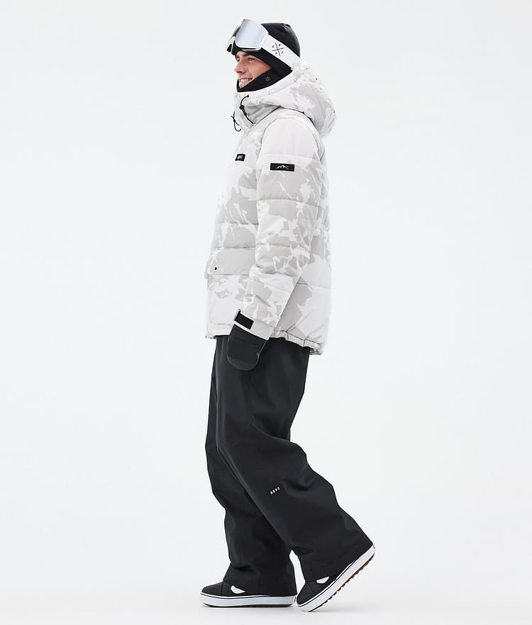 Dope Puffer Full Zip 24 Snowboardjakke Herre Grey Camo, Bilde 3 av 9