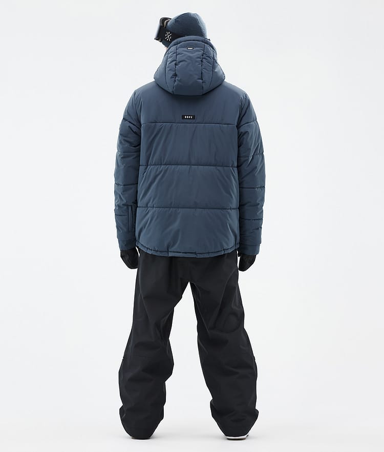 Dope Puffer Full Zip 24 Snowboardjakke Herre Metal Blue, Bilde 4 av 9