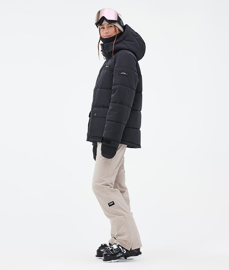 Dope Puffer W Full Zip 24 Skijakke Dame Black, Bilde 3 av 9