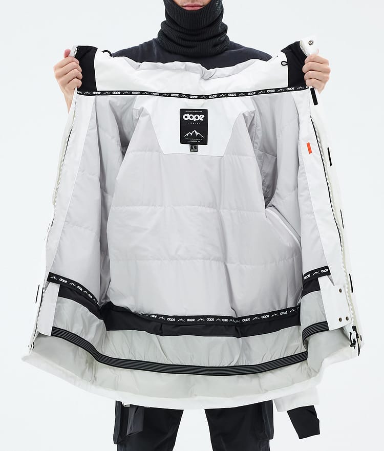 Dope Adept Snowboardjakke Herre Whitish, Bilde 9 av 9