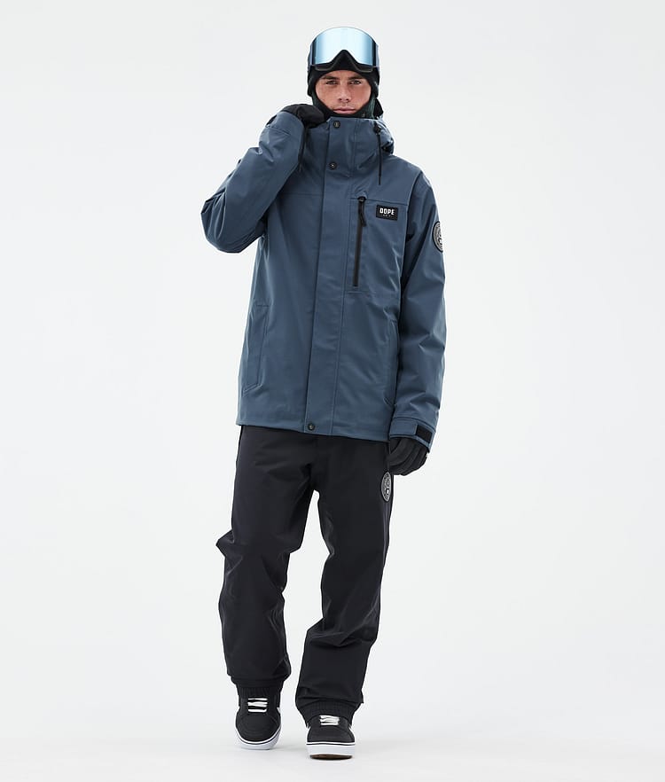 Dope Blizzard Full Zip 24 Snowboardjakke Herre Metal Blue Renewed, Bilde 2 av 9