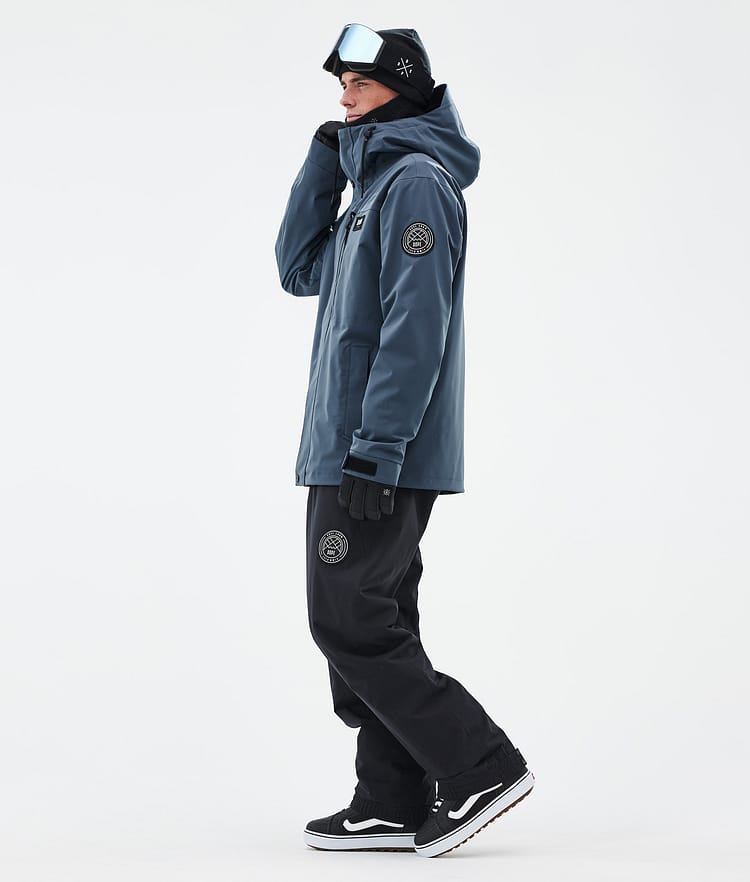 Dope Blizzard Full Zip 24 Snowboardjakke Herre Metal Blue Renewed, Bilde 3 av 9