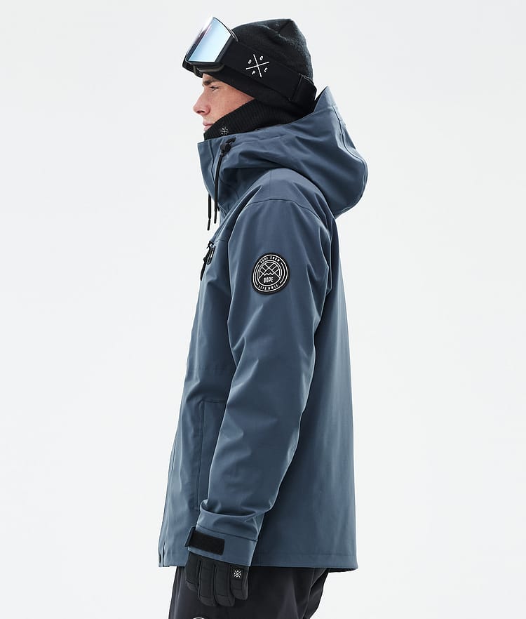 Dope Blizzard Full Zip 24 Snowboardjakke Herre Metal Blue Renewed, Bilde 5 av 9