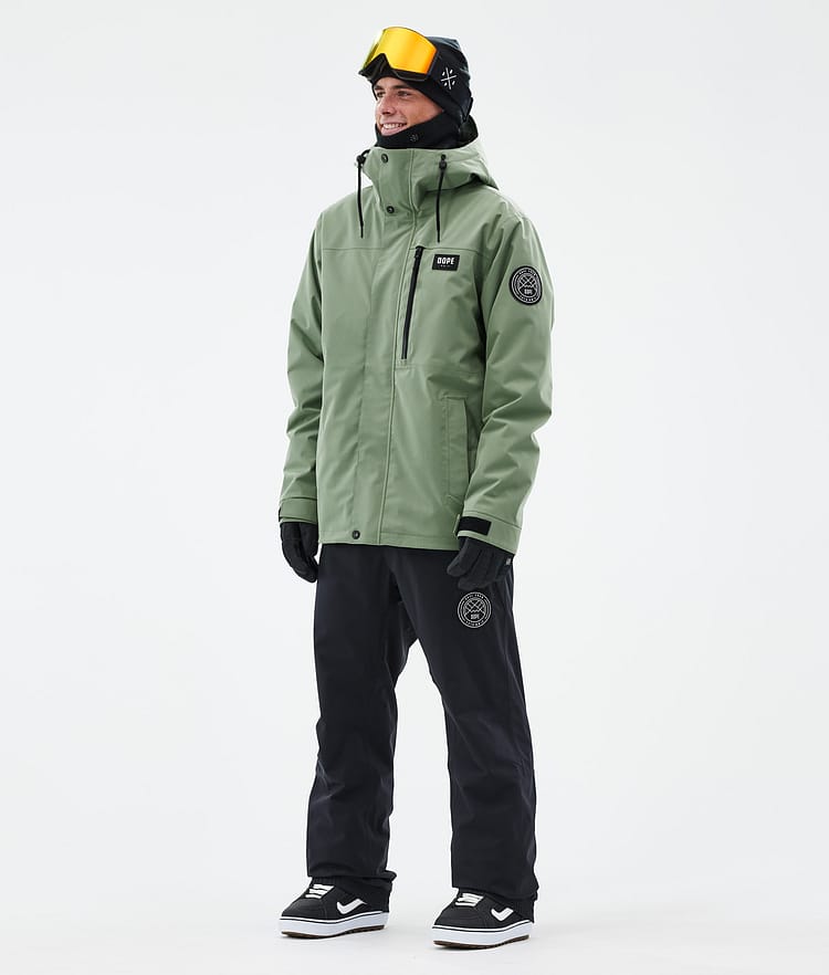 Dope Blizzard Full Zip 24 Snowboardjakke Herre Moss Green Renewed, Bilde 2 av 9