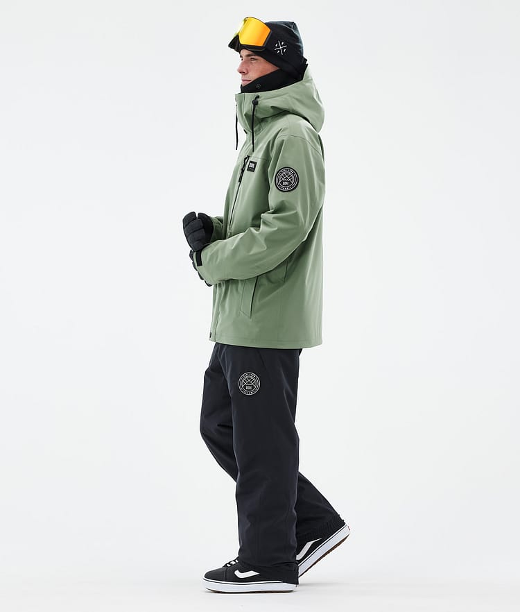 Dope Blizzard Full Zip 24 Snowboardjakke Herre Moss Green Renewed, Bilde 3 av 9