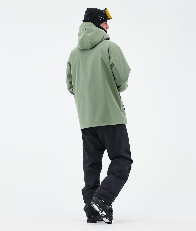 Dope Blizzard Full Zip 24 Skijakke Herre Moss Green, Bilde 4 av 9