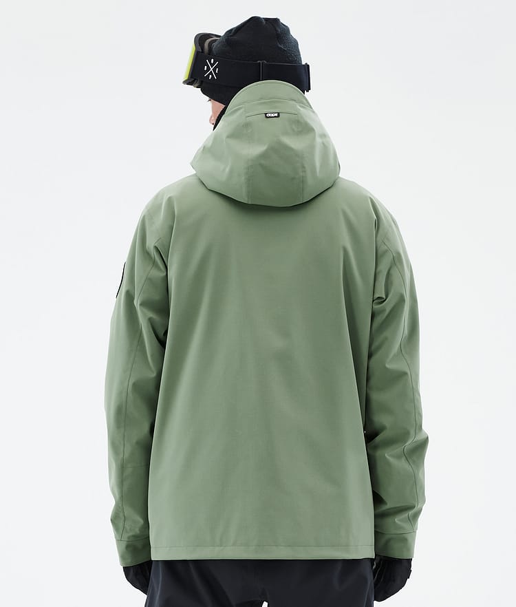 Dope Blizzard Full Zip 24 Snowboardjakke Herre Moss Green Renewed, Bilde 6 av 9