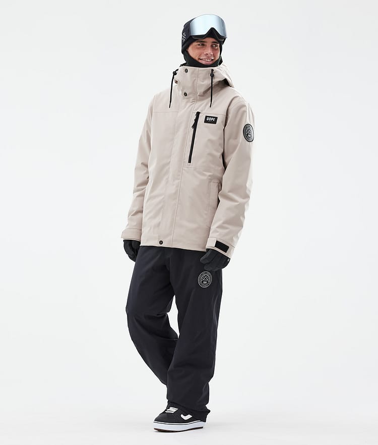 Dope Blizzard Full Zip 24 Snowboardjakke Herre Sand, Bilde 2 av 9
