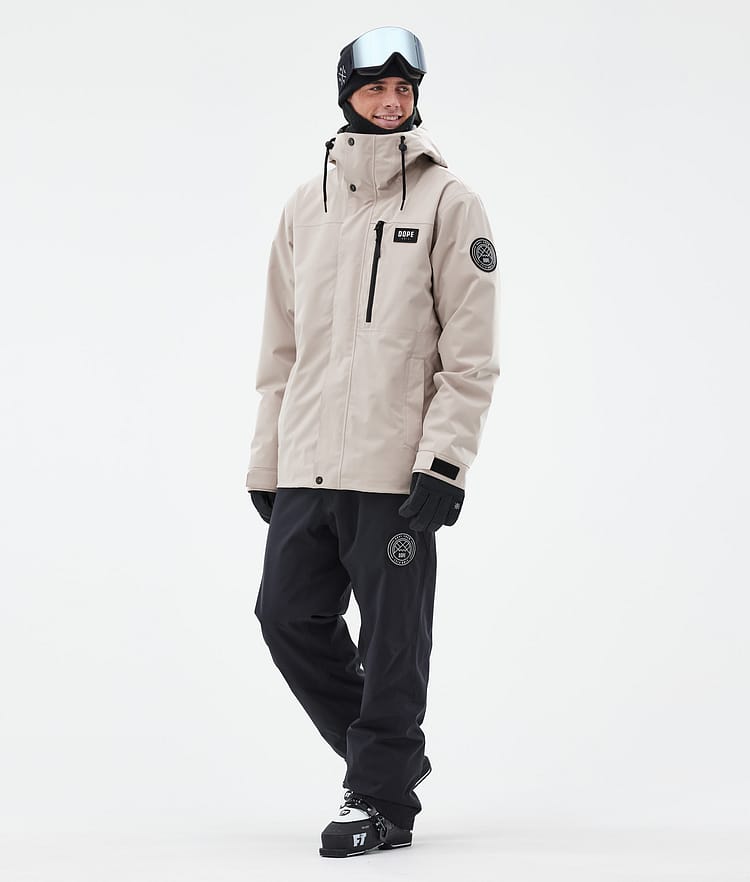 Dope Blizzard Full Zip 24 Skijakke Herre Sand, Bilde 2 av 9