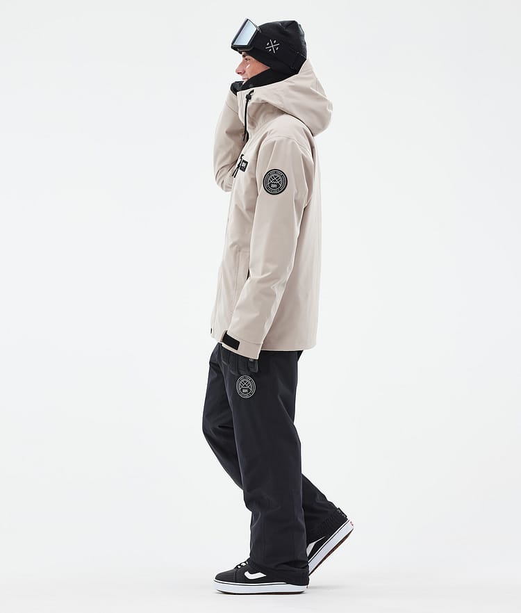 Dope Blizzard Full Zip 24 Snowboardjakke Herre Sand, Bilde 3 av 9