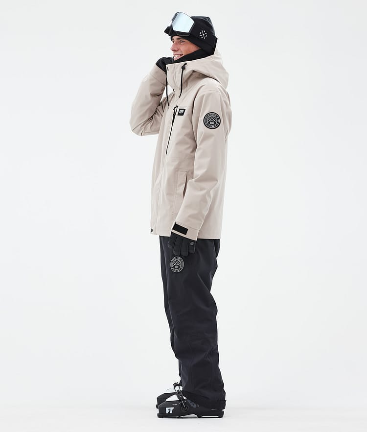 Dope Blizzard Full Zip 24 Skijakke Herre Sand, Bilde 3 av 9