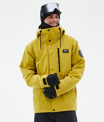 Dope Blizzard Full Zip 24 Skijakke Herre Yellow