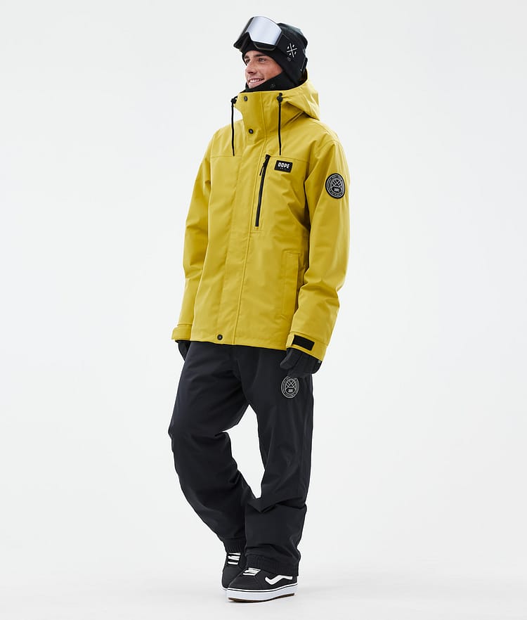 Dope Blizzard Full Zip 24 Snowboardjakke Herre Yellow, Bilde 2 av 9