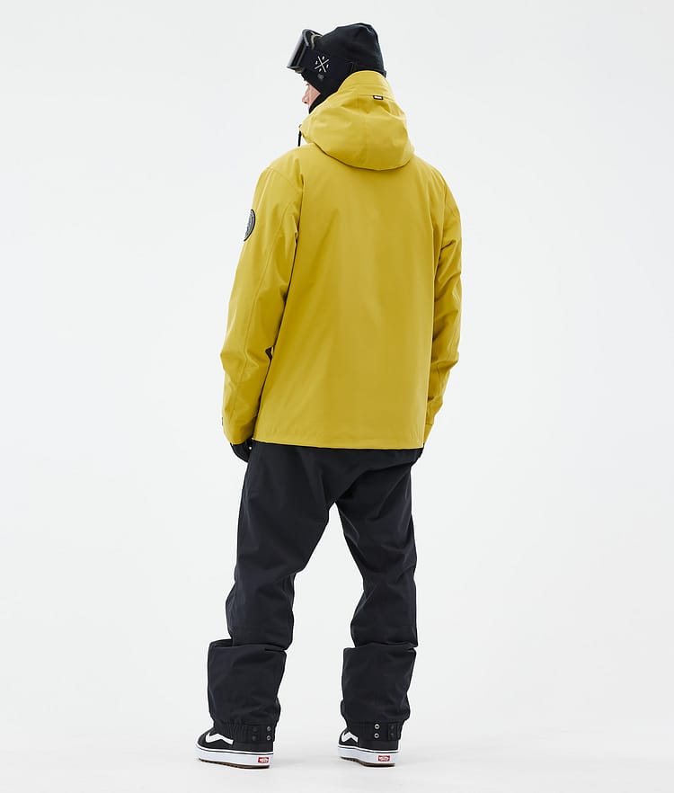 Dope Blizzard Full Zip 24 Snowboardjakke Herre Yellow, Bilde 4 av 9