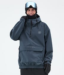 Dope Cyclone Skijakke Herre Metal Blue