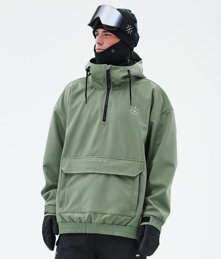 Dope Cyclone Snowboardjakke Herre Moss Green Renewed, Bilde 1 av 8